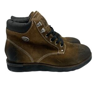 DIESEL DIY 220 Brown Suede Leather Hiking Boots US Men's 9
